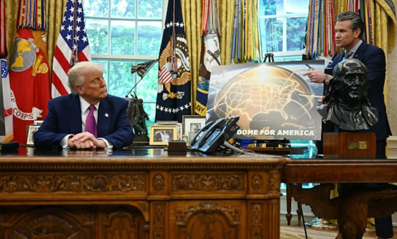 Trump estimates Golden Dome will cost 5B over 3 years Trump estimates Golden Dome will cost 5B over 3 years