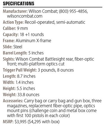 Wilson Combat Division 77 P1 specs