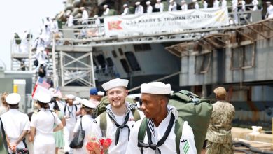 USS Harry S. Truman returns to US after months of battling Houthis
