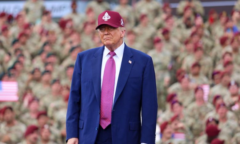 Soldiers screened for appearance and politics ahead of Trump visit Soldiers screened for appearance and politics ahead of Trump visit