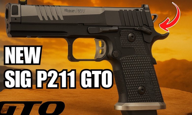 New SIG P211 GTO Revealed: 23 Rounds, Built Like a Tank!