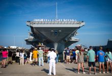 Ford carrier strike group deploys amid Middle East tensions