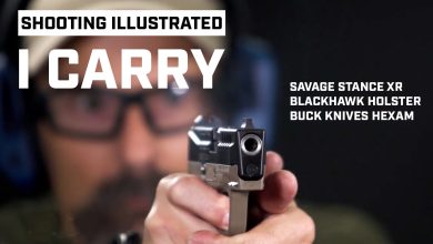I Carry: Savage Stance XR 9 mm Pistol in a Blackhawk Holster