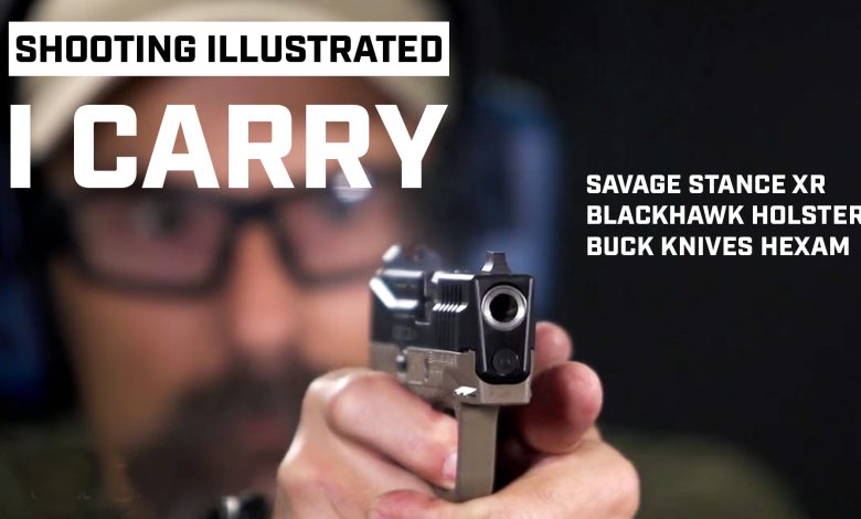 I Carry: Savage Stance XR 9 mm Pistol in a Blackhawk Holster I Carry: Savage Stance XR 9 mm Pistol in a Blackhawk Holster