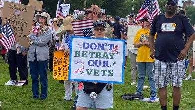 ‘Unite for Vets’ rally calls for Trump to abandon planned cuts at VA