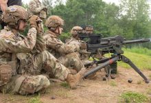 Soldiers with 10th Mountain Division test new machine gun optic