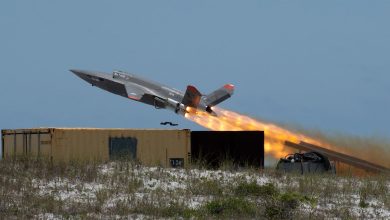 Fighter pilots integrate drones into air combat training