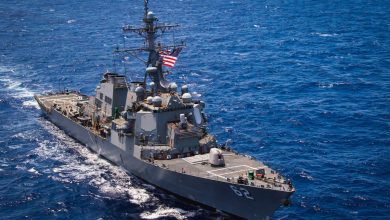 Iran state TV says helicopter confronted US destroyer in Gulf of Oman