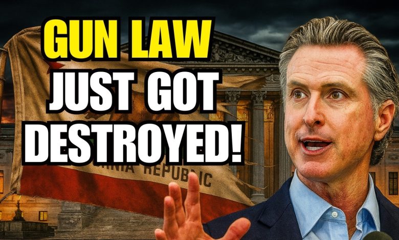 BREAKING: California’s Gun Law Just Got EXPOSED in Court – You Won’t Believe What Happened!