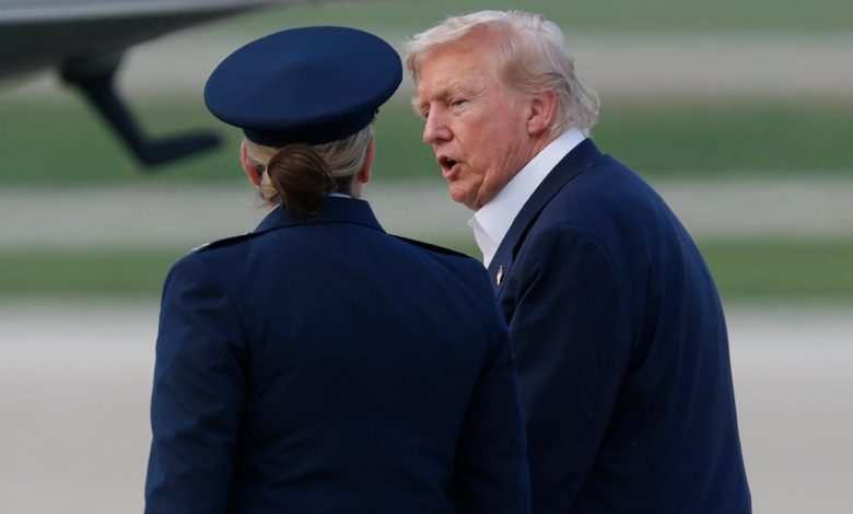 Trump meets with candidates for 4-star general in break with tradition