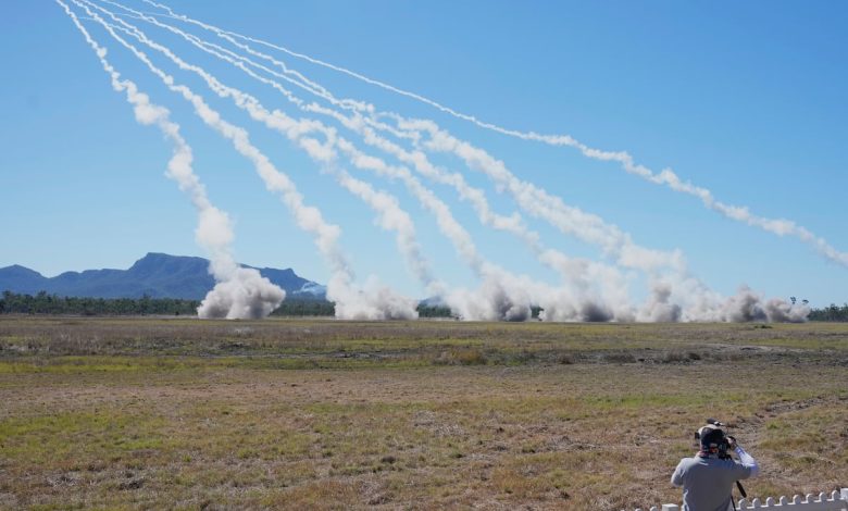 Australia hosts largest-ever Talisman Sabre military exercise Australia hosts largest-ever Talisman Sabre military exercise