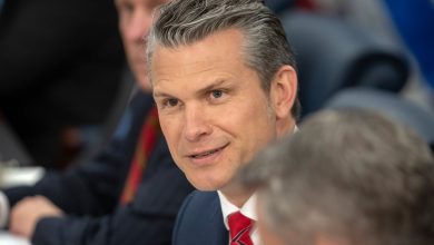 Hegseth tells lawmakers of plan to detain immigrants at 2 US bases