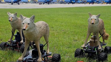 Army tests robotic coyotes to defend fighter jets
