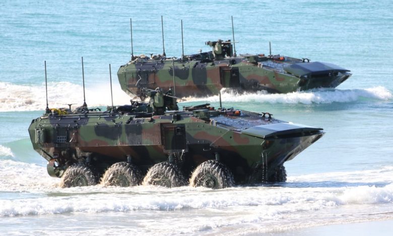 US Marines train beach landings Down Under with old allies, new rides US Marines train beach landings Down Under with old allies, new rides