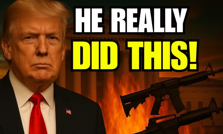 Trump Just Made His OWN New Gun Law – Gun Owners STUNNED