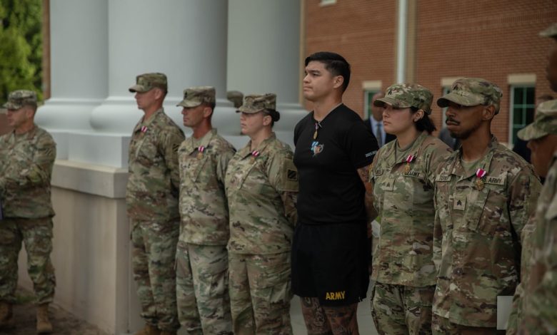 Six soldiers honored for subduing Fort Stewart shooter, aiding wounded