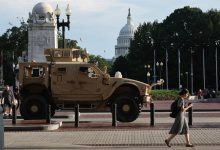 DC driver trapped, then freed from SUV after crash with Guard vehicle