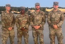 Four US soldiers save man who collapsed outside Polish KFC