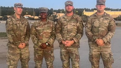 Four US soldiers save man who collapsed outside Polish KFC