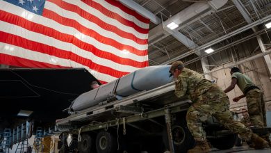Air, Space Force budgets seek to boost weapons, cut civilian jobs