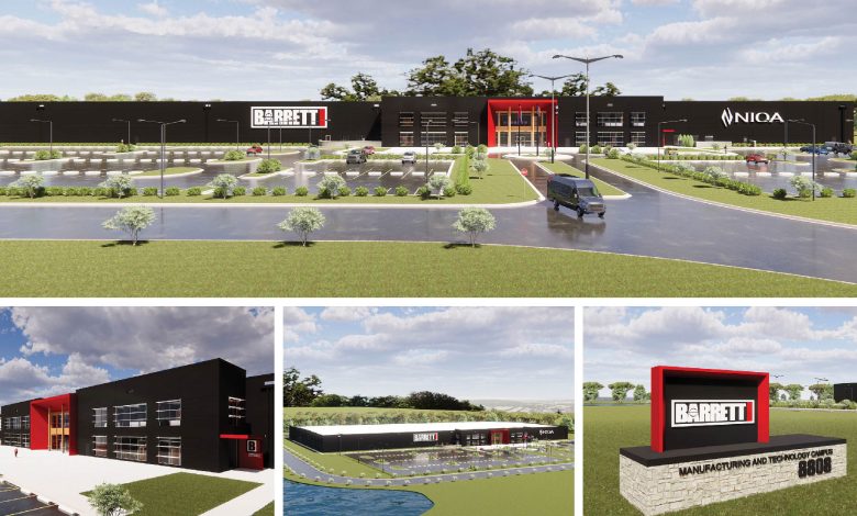 Barrett Begins Construction on New Facility