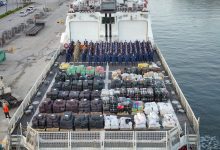 US Coast Guard offloads record amount of narcotics