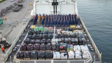 US Coast Guard offloads record amount of narcotics