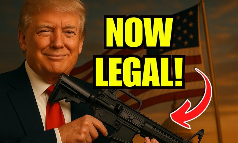 8 BADASS GUNS JUST APPROVED BY TRUMP 2025 – The New List