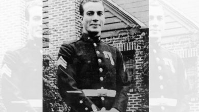 Marine Raider earned the MOH taking out enemy sniper on Makin Island