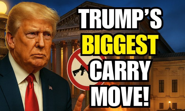 Trump Takes Conceal Carry to the NEXT Level