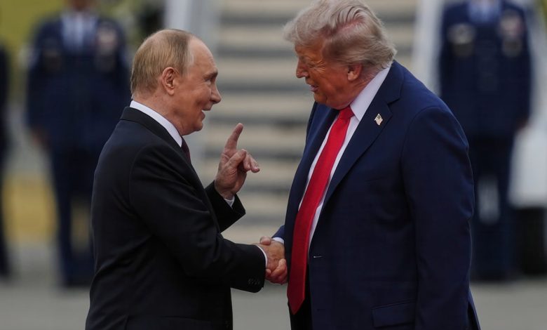 B-2, fighter jets fly over as Trump-Putin summit begins