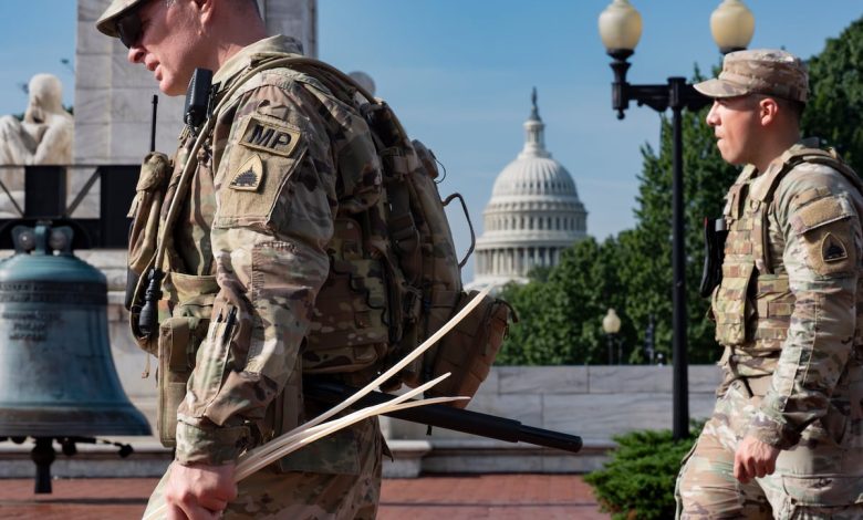 Guard troops patrol Union Station as Trump’s DC takeover takes root