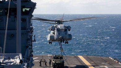 USS Iwo Jima leaves Norfolk again after returning to avoid storm