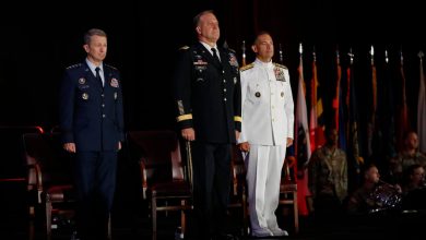 Navy Adm. Brad Cooper takes over at CENTCOM