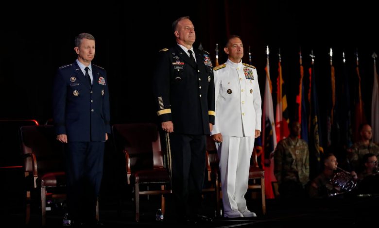 Navy Adm. Brad Cooper takes over at CENTCOM