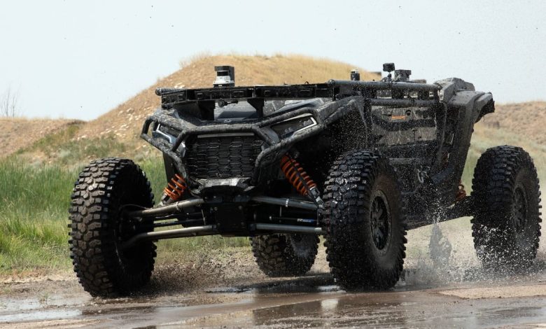 Paratroopers test autonomous vehicle with AI for mortar resupply