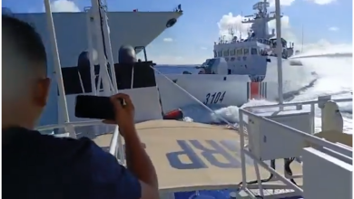 Two Chinese military vessels collide in South China Sea