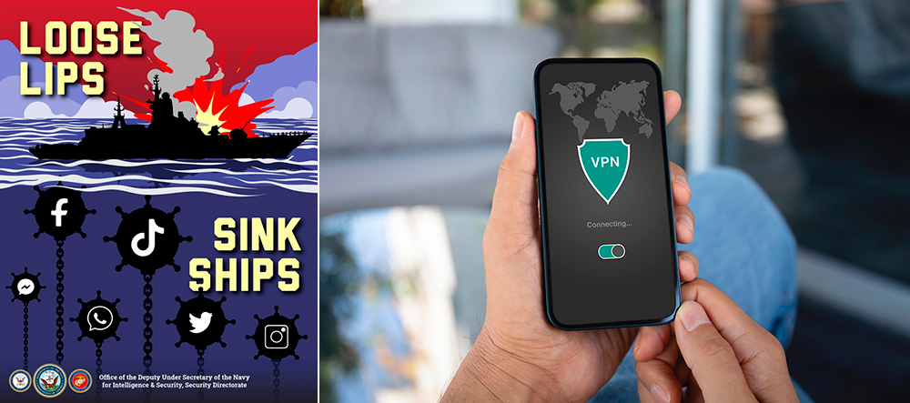 Use of a VPN