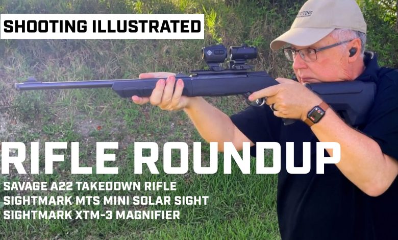 Rifle Roundup: Savage A22 Takedown With A Sightmark Red Dot Sight Rifle Roundup: Savage A22 Takedown With A Sightmark Red Dot Sight