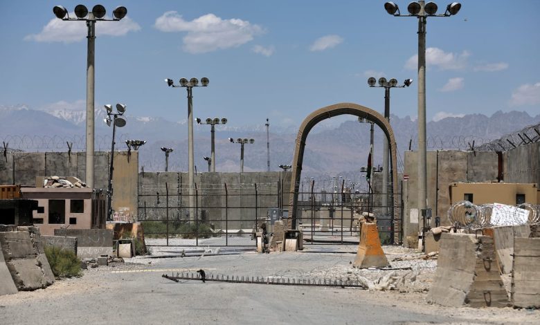 Trump says US working to take back Bagram Air Base from Taliban Trump says US working to take back Bagram Air Base from Taliban