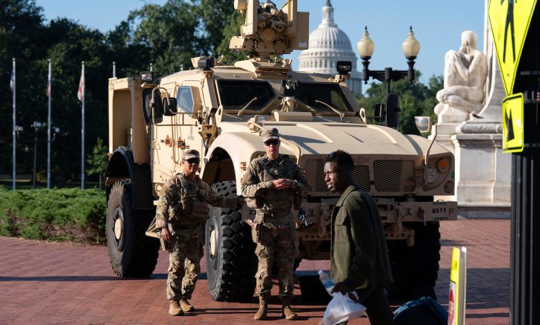 Georgia to send National Guard troops to DC