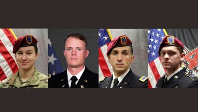 Army identifies four soldiers killed in helicopter crash