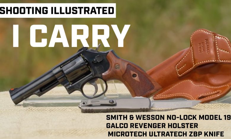 I Carry: Smith & Wesson Model 19 .357 Magnum Revolver in a Galco Holster I Carry: Smith & Wesson Model 19 .357 Magnum Revolver in a Galco Holster