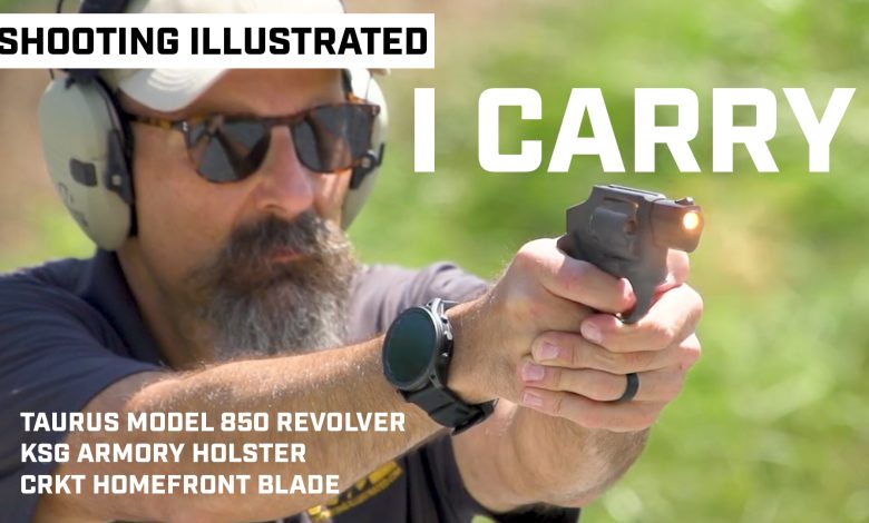 I Carry: Taurus Model 850 .38 Special Revolver in a KSG Holster I Carry: Taurus Model 850 .38 Special Revolver in a KSG Holster