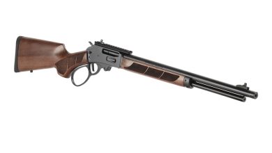 First Look: Smith & Wesson Model 1854TM Walnut Stock