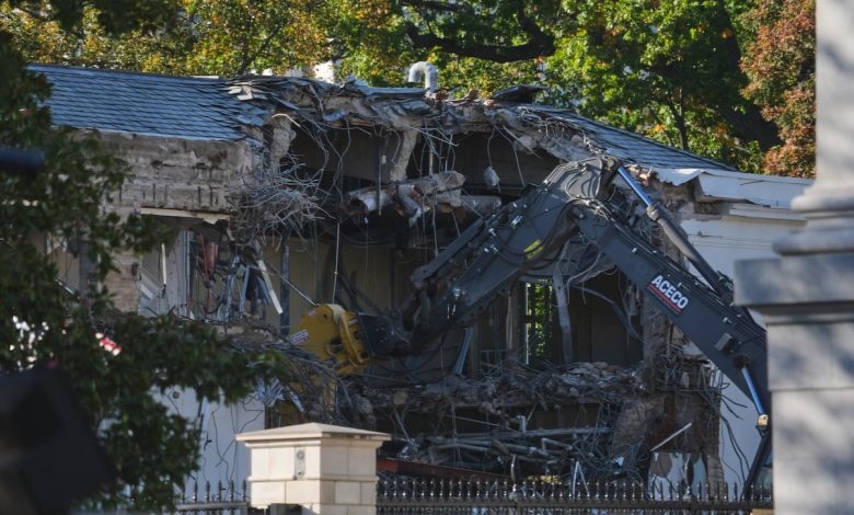 The WWII origins of the (now demolished) East Wing of the White House