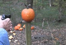 Pumpkin Carving  2025 with a 45 ACP
