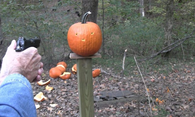 Pumpkin Carving  2025 with a 45 ACP