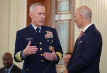 Trump nominates Lunday as Coast Guard commandant