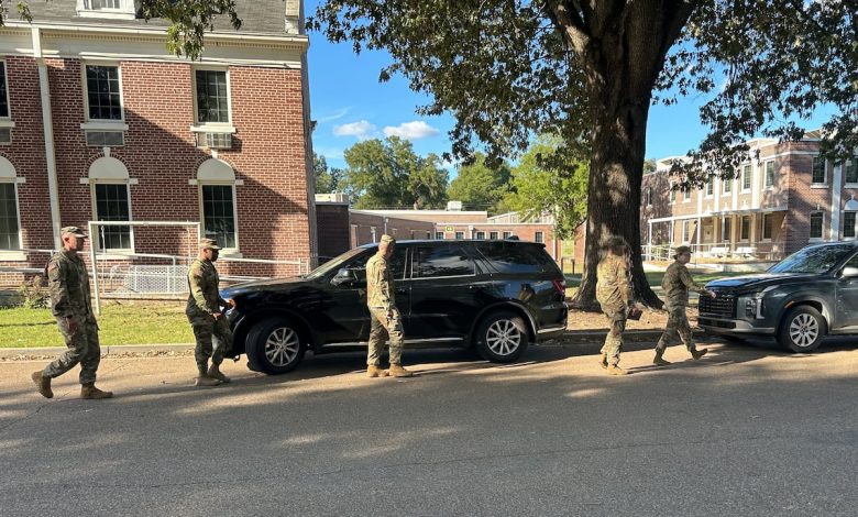Hegseth and Bondi rally federal agents and troops in Memphis